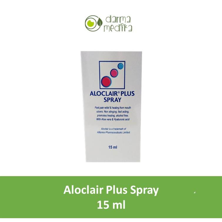 ALOCLAIR PLUS SPRAY 15 ML obat sariawan 15ml MURAH