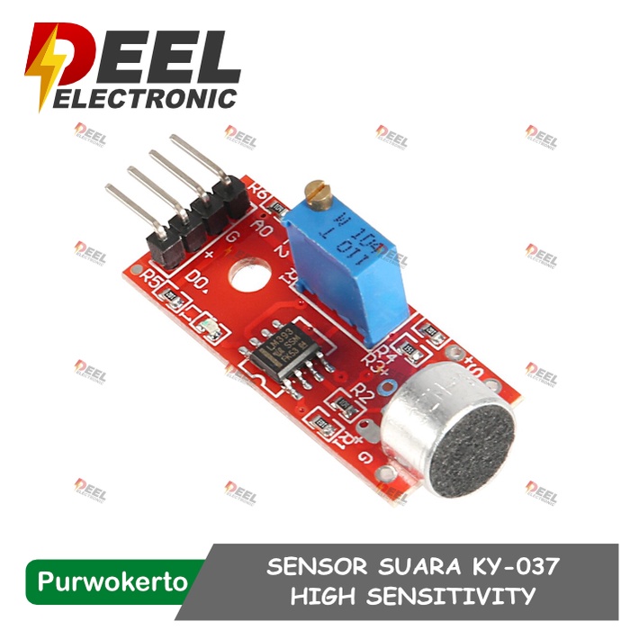 SENSOR SUARA KY-037 HIGH SENSITIVITY SENSOR MICROPHONE KY 037 SUARA