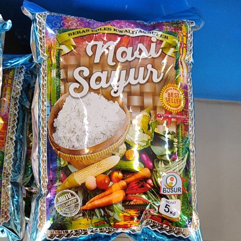 

beras nasi sayur 5kg