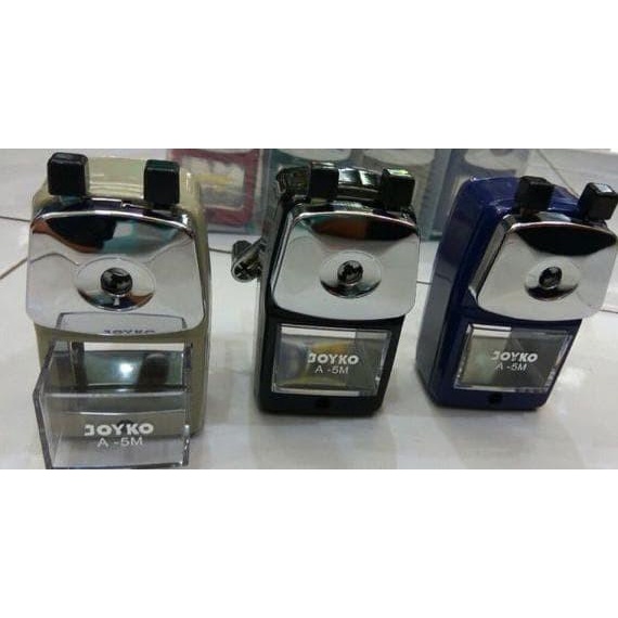 

Baru Rautan Pensil/ Pencil Sharpener Joyko A-5M atk Harga Terjangkau