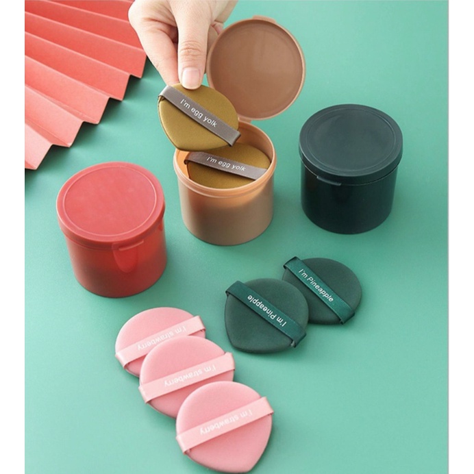 SPONGE MAKEUP 7 IN 1 SPONGE BEDAK MAKE UP BEAUTY BLENDER SPONGE BEDAK SPONS MAKE UP SET POWDER PUFF FOUNDATION SPONGE MAKEUP 7IN1