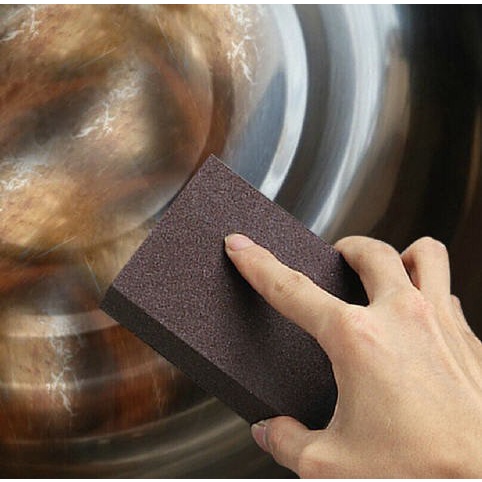 SPONS PEMBERSIH KERAK DAN KARAT KUALI/ NANO DIAMOND CLEANER SPONGE
