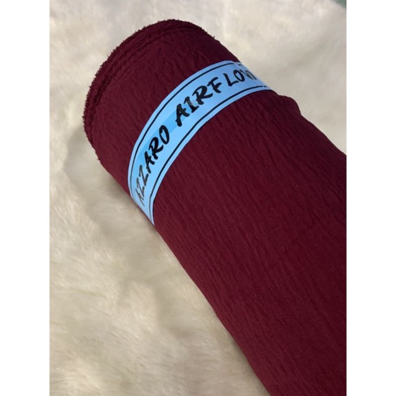 TERMURAH Kain Airflow Crinkle/ RAYON Crinkle ORIGINAL kain crincle