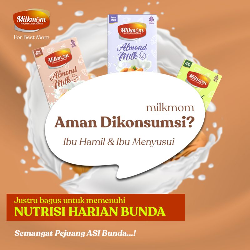 Milkmom Susu Ibu Hamil Dan Pelancar Asi