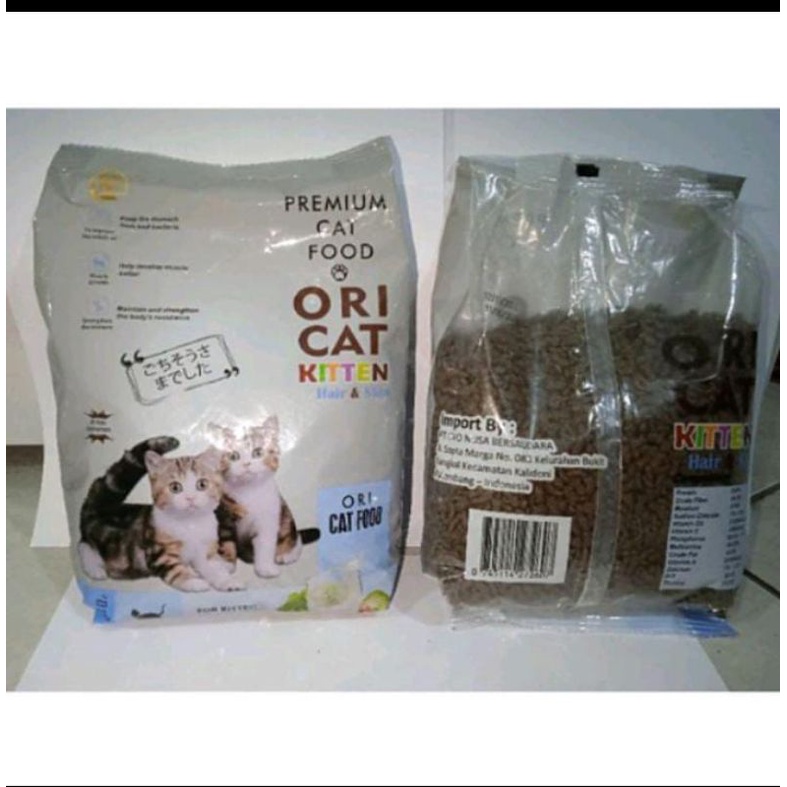 Makanan kucing ORI CAT KITTEN 20kg (Ekspedisi) makanan kucing anakan oricat kitten hair&amp;skin