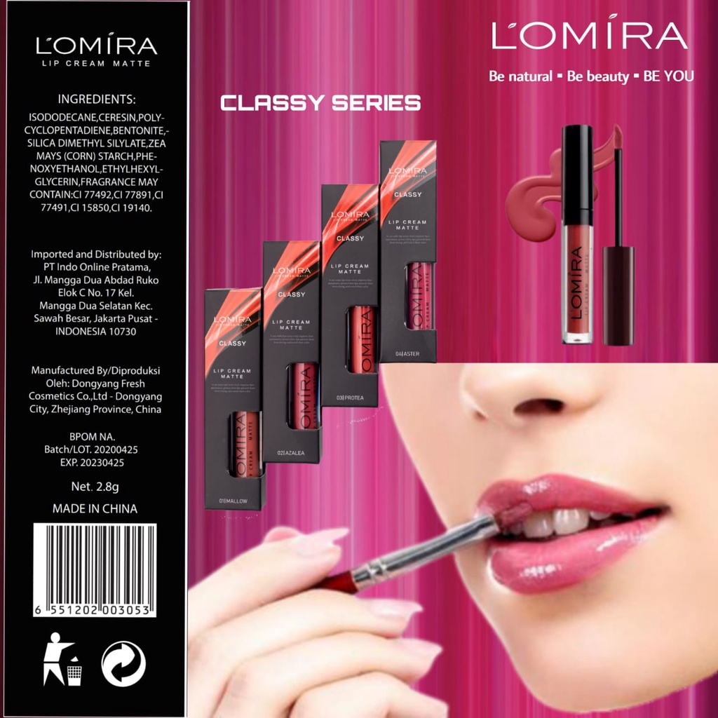 LOMIRA LIP CREAM MATTE