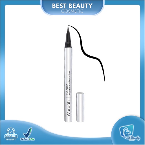 ★ BB ★ WARDAH EyeXpert Optimum Hi-Black Liner - Eyeliner Spidol