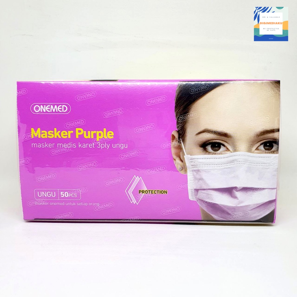 Masker Medis Onemed Earloop Masker Bedah Onemed Medis 3ply