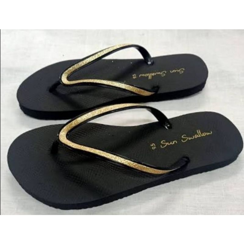 SANDAL JAPIT WANITA TERBARU/JAPIT SUN SWALLOW GLITER/ SANDAL JAPIT CRISTAL