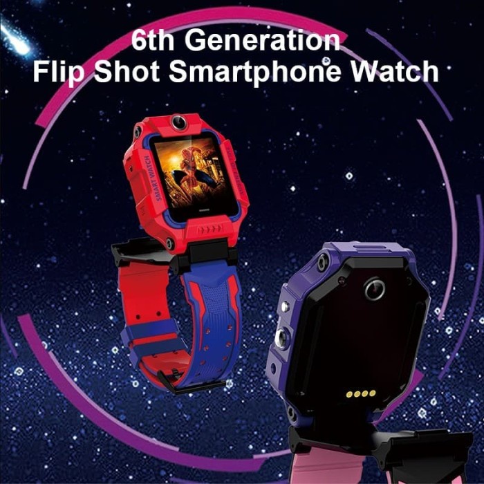 Z6 WATERPROOF KIDS FROZEN 360 SMART WATCH IMOO ANTI AIR