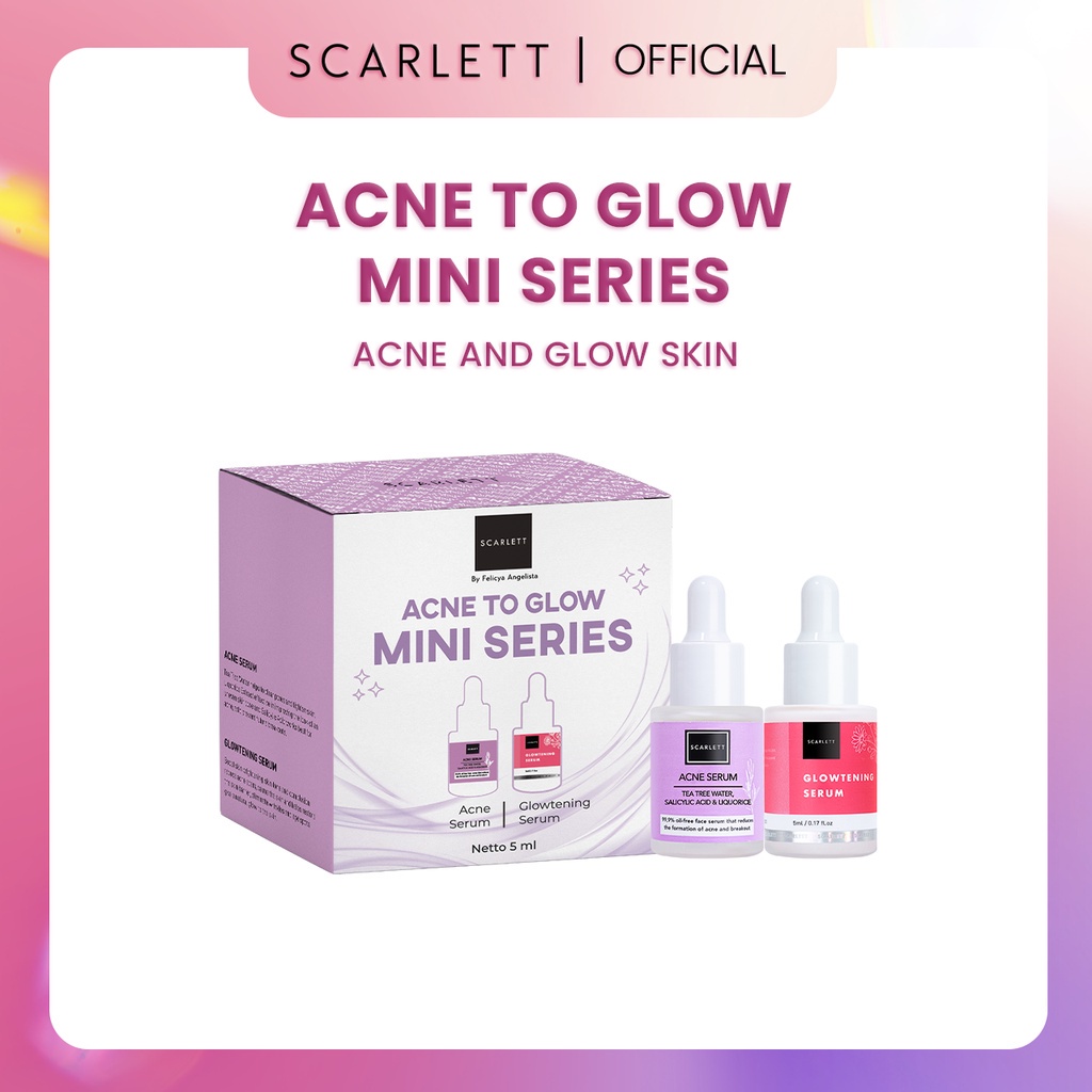 Scarlett Whitening Acne to Glow Mini Series