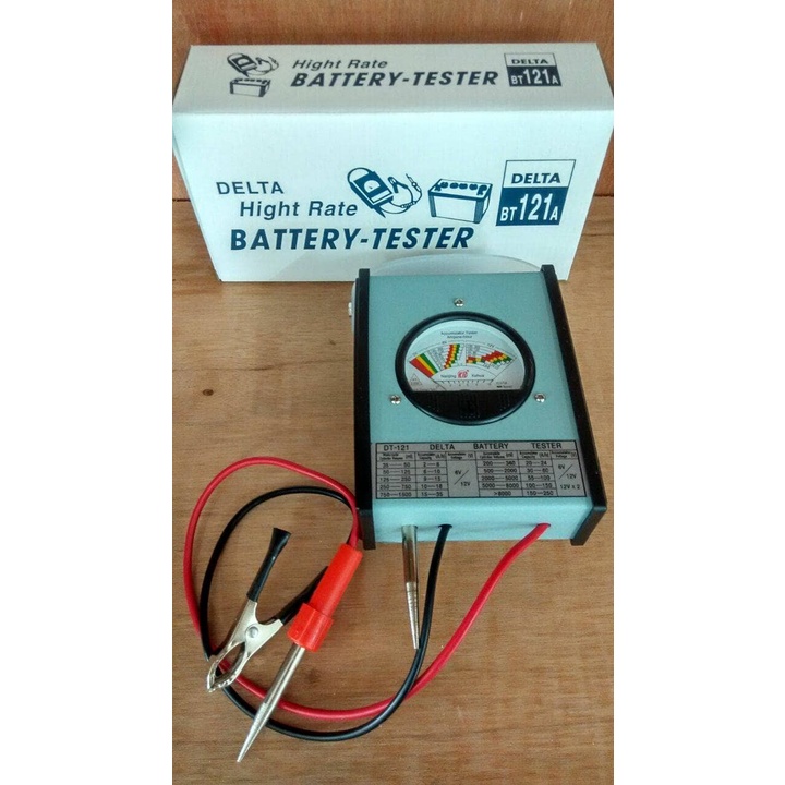 BATERAI TESTER DELTA BT 121