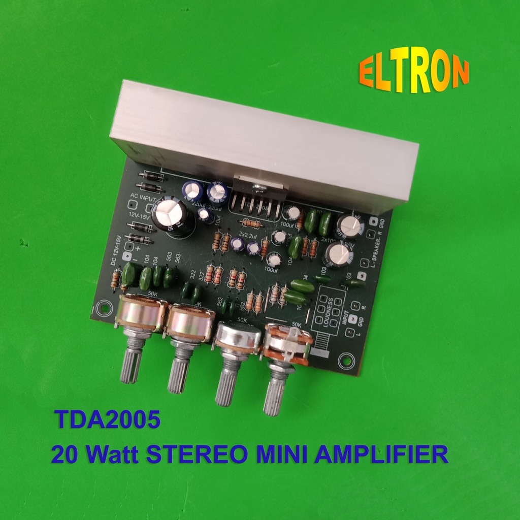 Kit Mini Amplifier Stereo TDA2005 / TDA2004