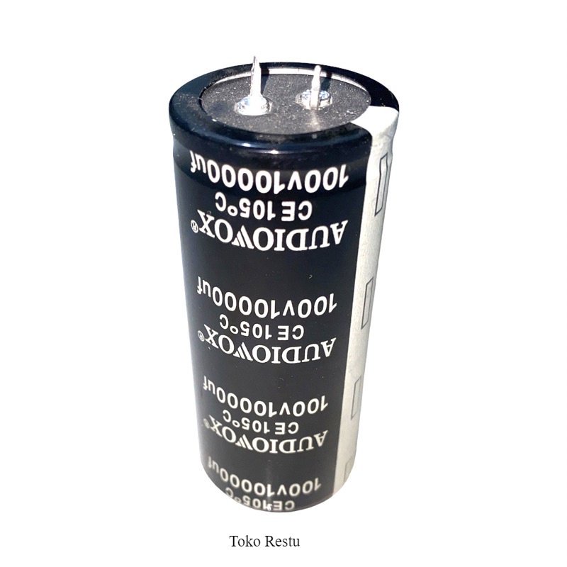 ELCO AUDIOVOX HITAM 10000uf 100v