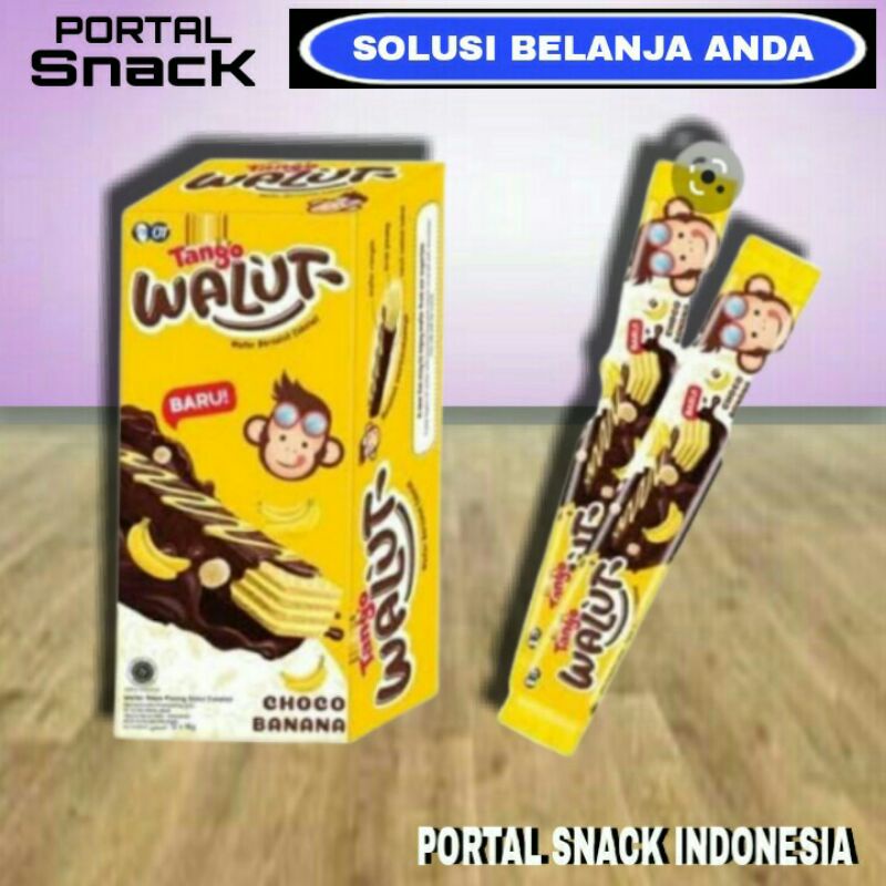 

WALUT Tango wafer choco banana 1 pack 12 pcs