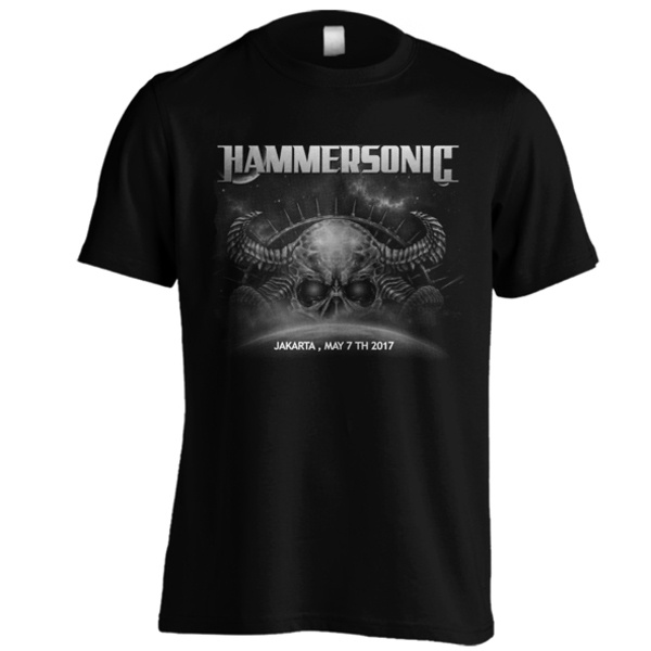 Kaos Sablon HAMMERSONIC 2017 - C01