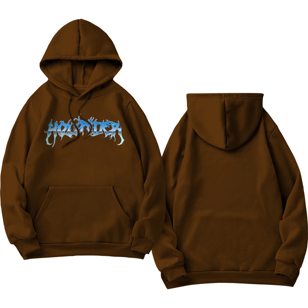 Metalic Glow Holyrider Jumper Hoodie II Sweater Hoodie Distro Sablon DTF Fleece Cotton Size M-XXL (Pria &amp; Wanita) Free stiker&amp;Gantungan Kunci