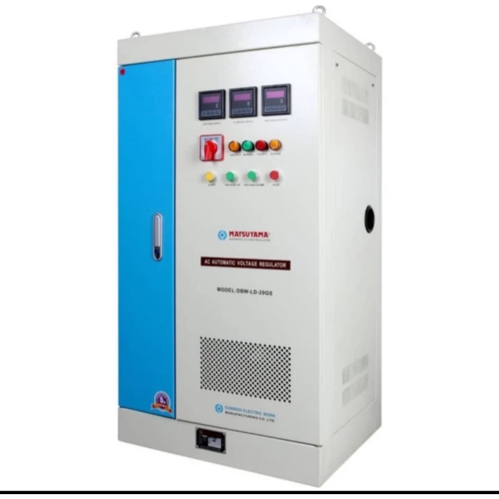 Stabilizer Matsuyama 20 kva 1 phase stavolt MATSUYAMA 20KVA MATSUYAMA 20000 VA 1 PHASE DBW