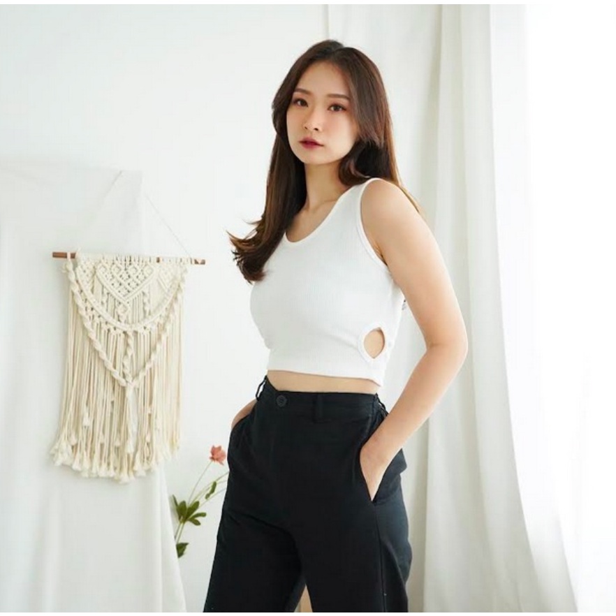 CAVALU Knit Tank Top Korea Crop Top Sexy Korean Tank 159