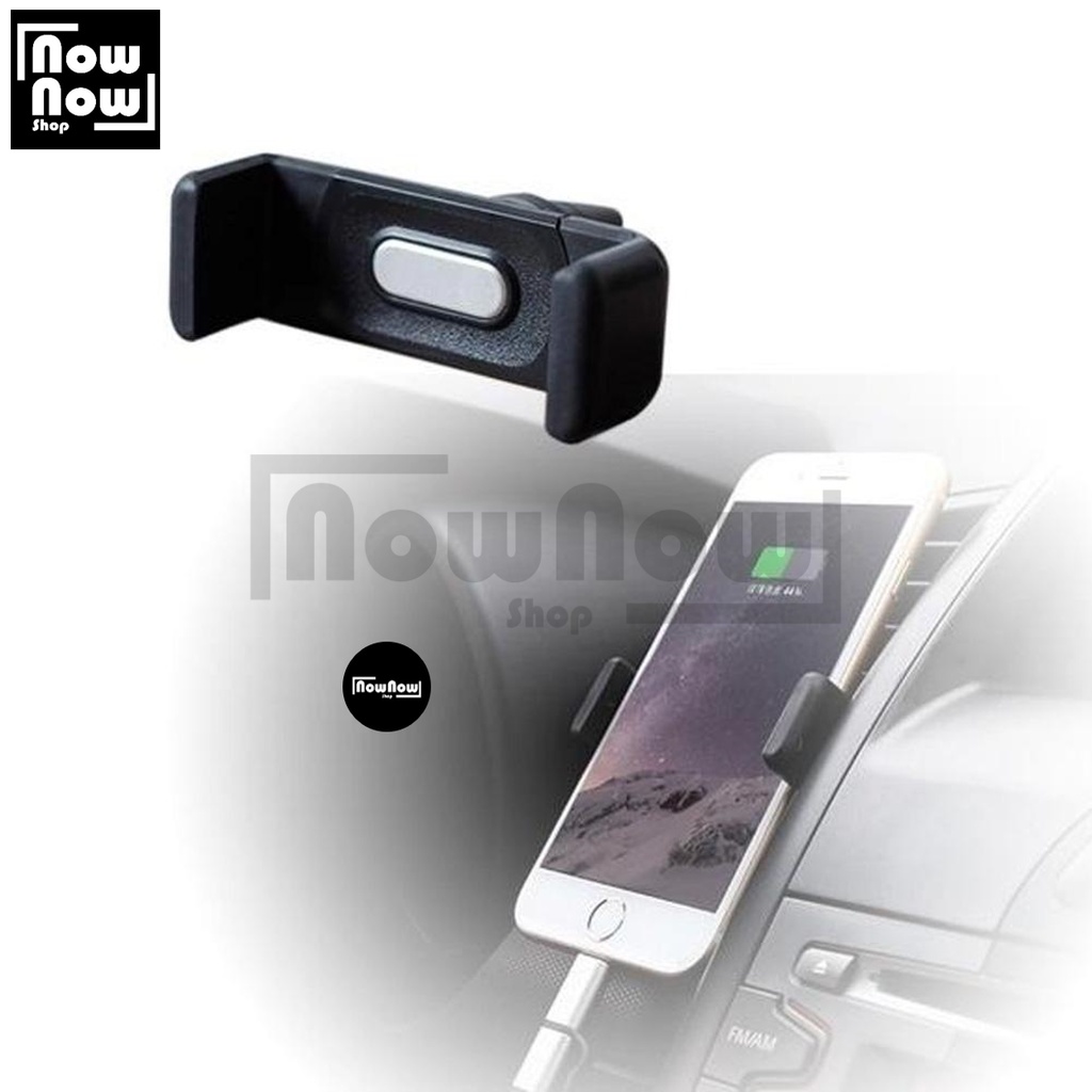 Holder Handphone Jepit Ventilasi AC Phone Holder Mobil Holder HP di AC Mobil Holder Universal 360 Degree Car Phone Holder Magnetic Air Vent Air Con Mount Car Mobile Phone Holder Stand Universal