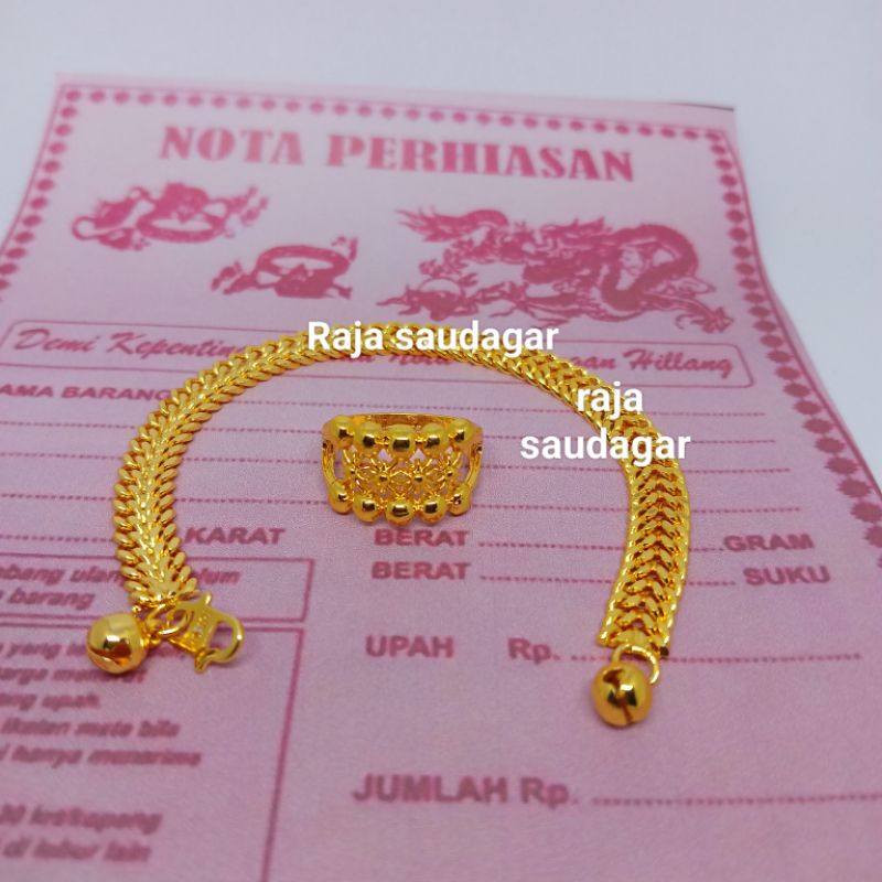 Gelang free cincin terbuat dari koin tahun 1991-1994 Tidak muda luntur ,Gelang titanium titanium asli anti luntur anti karat,gelang perhiasan fashion wanita terbaru 2023,perhiasan mirip emas asli,perhiasan berlapis emas 24 K