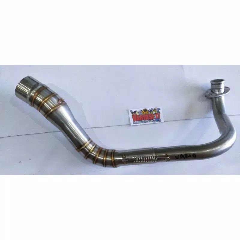 leheran knalpot Vario 150 lewat samping inlet50