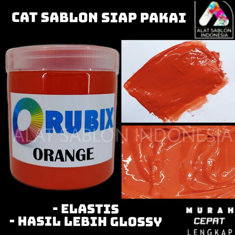 

CAT SABLON PASTA GL RUBBER WATER BASED CAT AKRILIK ORANGE 500GR