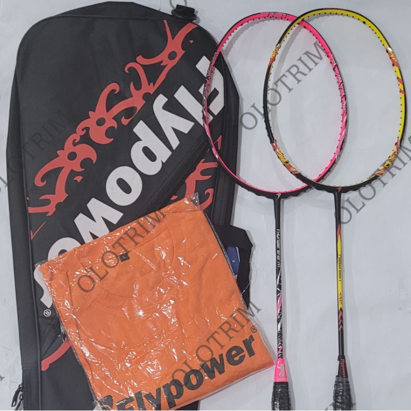Raket Badminton Flypower Thunderbolt Thunderstorm Original