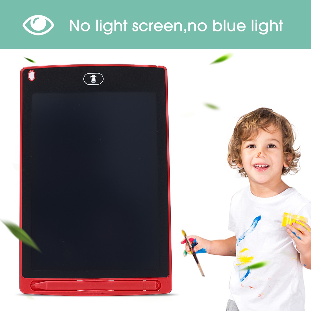 Papan Gambar Tablet Tulisan 8.5 Inch 5warna Magic Drawing Board Lcd Tulisan Tangan Blackboard Grafiti Anak Sketchpad Mainan Untuk Anak