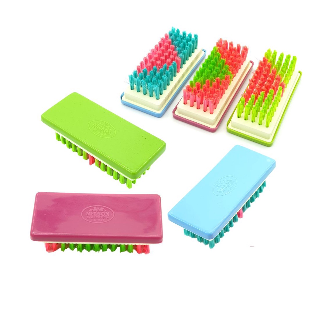 Sikat Cuci 941 Warna Cerah / Sikat Lantai &amp; Kamar Mandi Bulu Kuat &amp; Padat