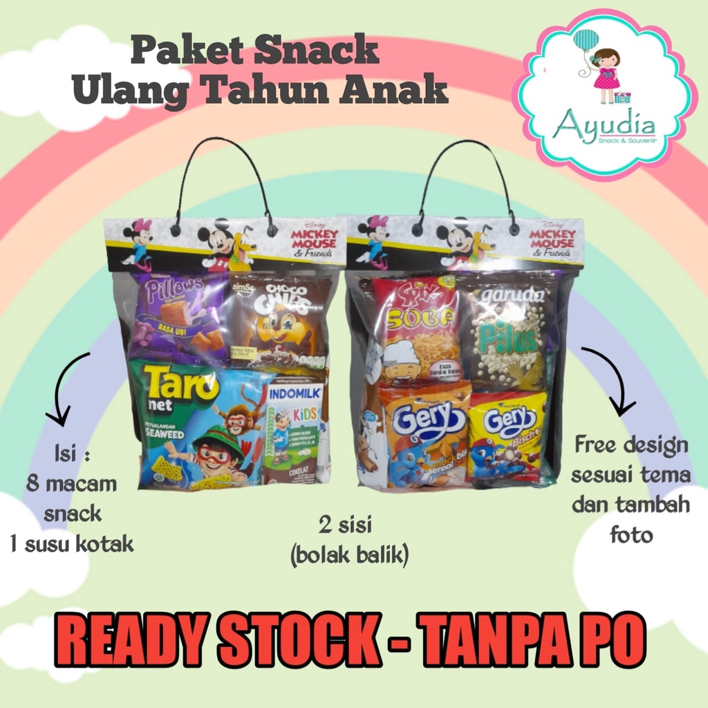 

Paket Snack Ulang Tahun Anak / Bingkisan Ulang Tahun Anak / Hampers Ulang Tahun / Snack Ulang Tahun