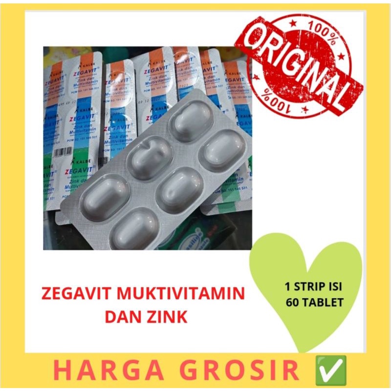 ZEGAVIT STRIP - 1 STRIP ISI 6 TABLET