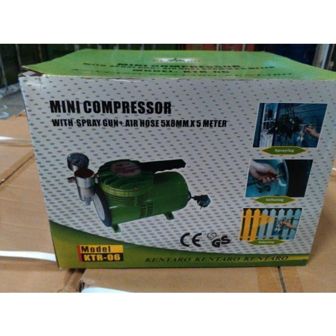 Kentaro Kompresor Mini Set Spray Gun F75G Best