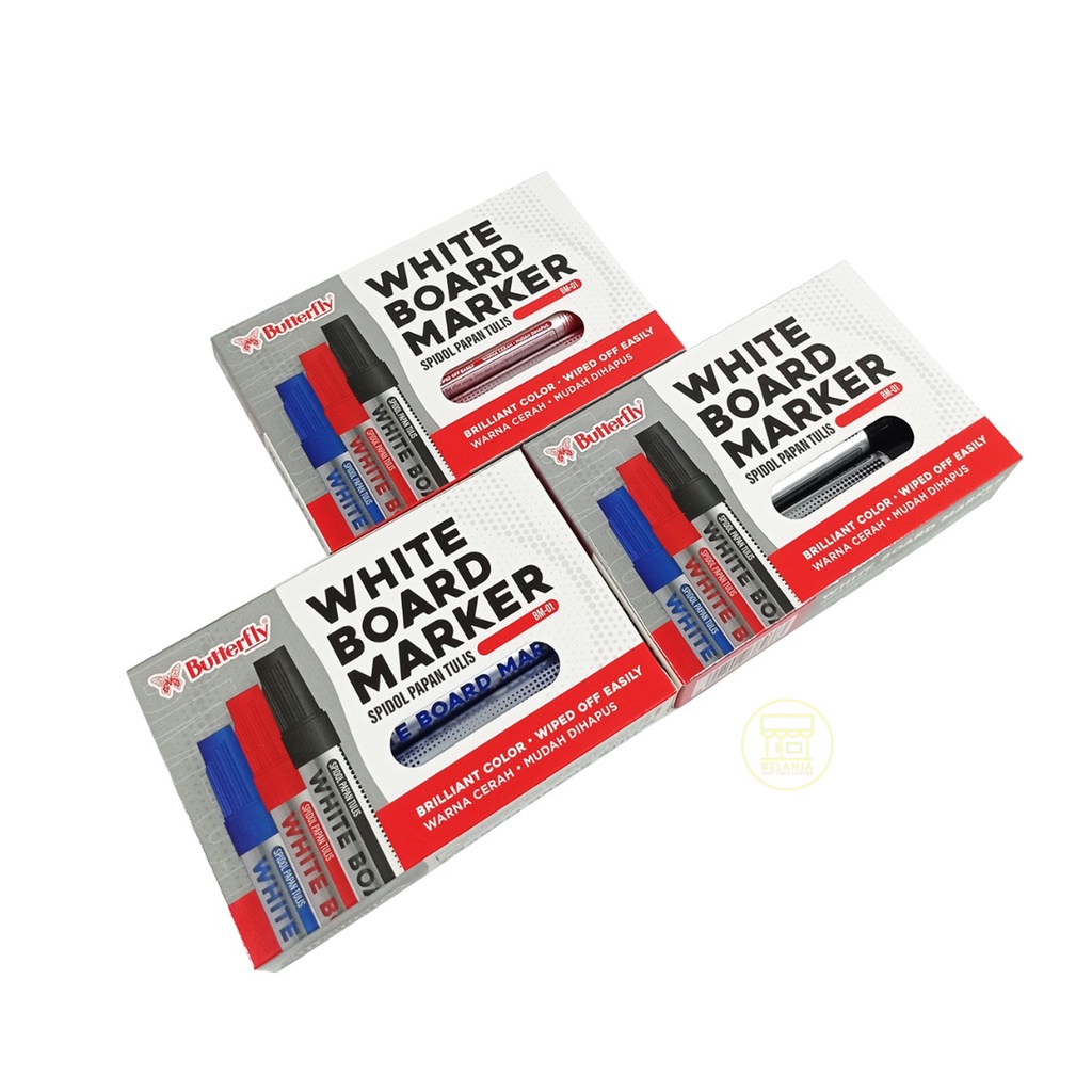 

BUTTERFLY - White Board MarkerBM-01 - Pcs