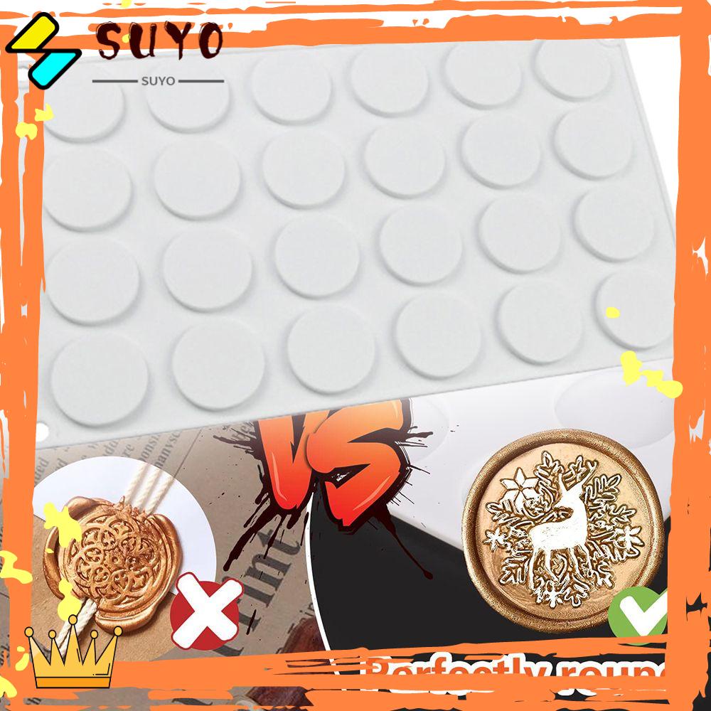 Suyo Wax Sealing Mat DIY Craft Clay Alat Resin Casting Amplop Epoxy Mold Cetakan Silikon Untuk Lilin Seal Stamp
