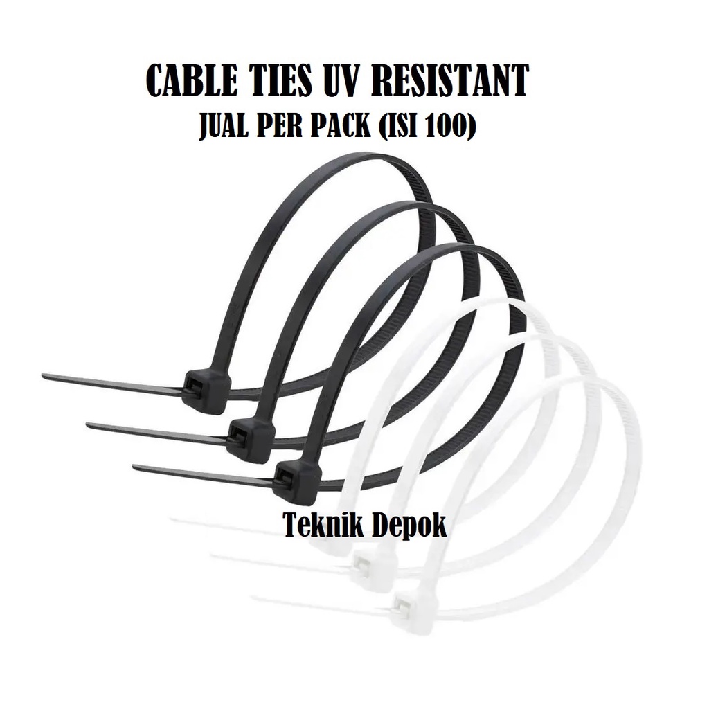 PERPACK Kabel Tis Anti UV 9 x 900 mm Marker Ties 90 cm Pengikat Cable Ties UV Resistant 9 x 90 cm Ta