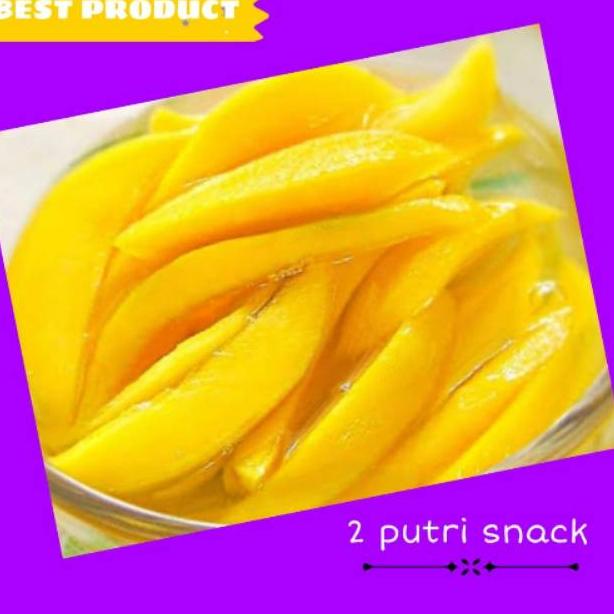 

Ready ￣ Manisan mangga basah 1kg ♦