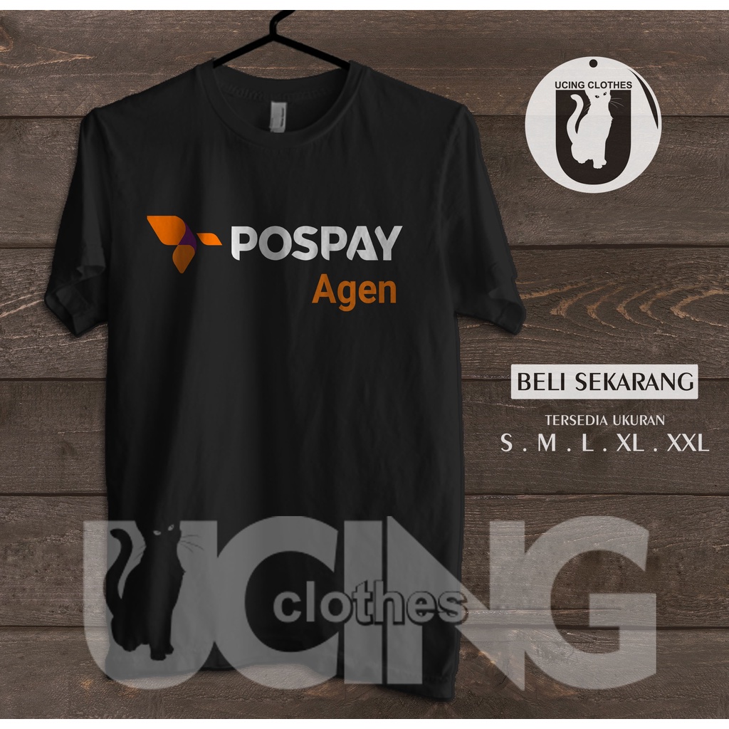 Kaos Baju PosPay Agen PT Pos Indonesia Kaos Perusahaan