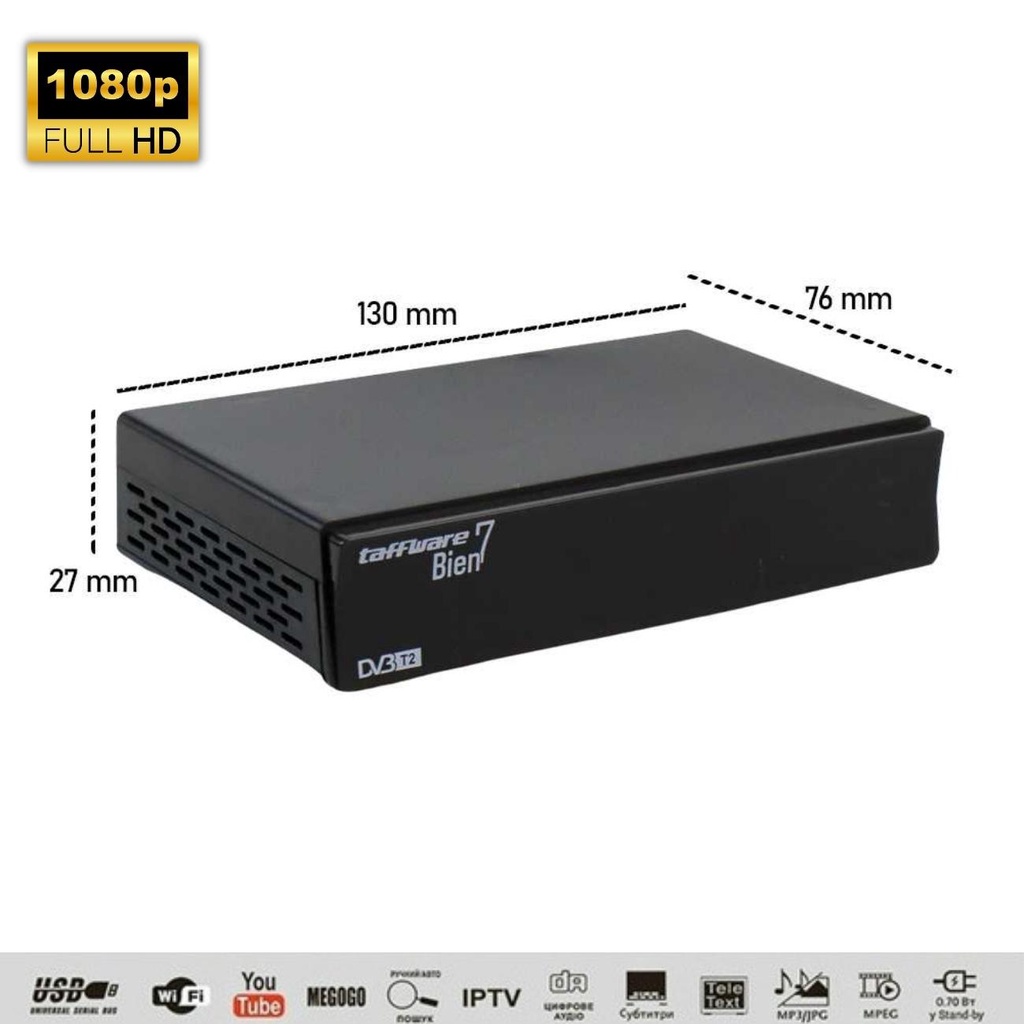 TV Digital Set Top Box STB DVB T2 Paket Set Box Siaran TV Digital Jernih Bersih Kualitas HD 1080P