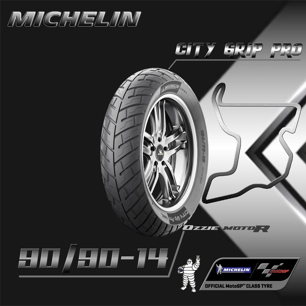 MICHELIN CITY GRIP PRO TUBELESS RING 13 &amp; 14 UKURAN 110/70-13 | 130/70-13 | 80/80-14 | 80/90-14 | 90/90-14 | 100/80-14 | 110/80-14 BAN MOTOR BEAT VARIO NEX MIO PCX LEXY NMAX ADV