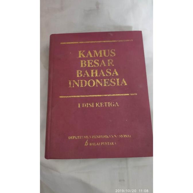 

kamus besar bahasa indonesia edisi ketiga