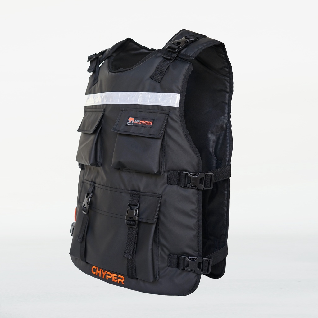 rompi tas motor pelindung dada anti angin zarventure chyper
