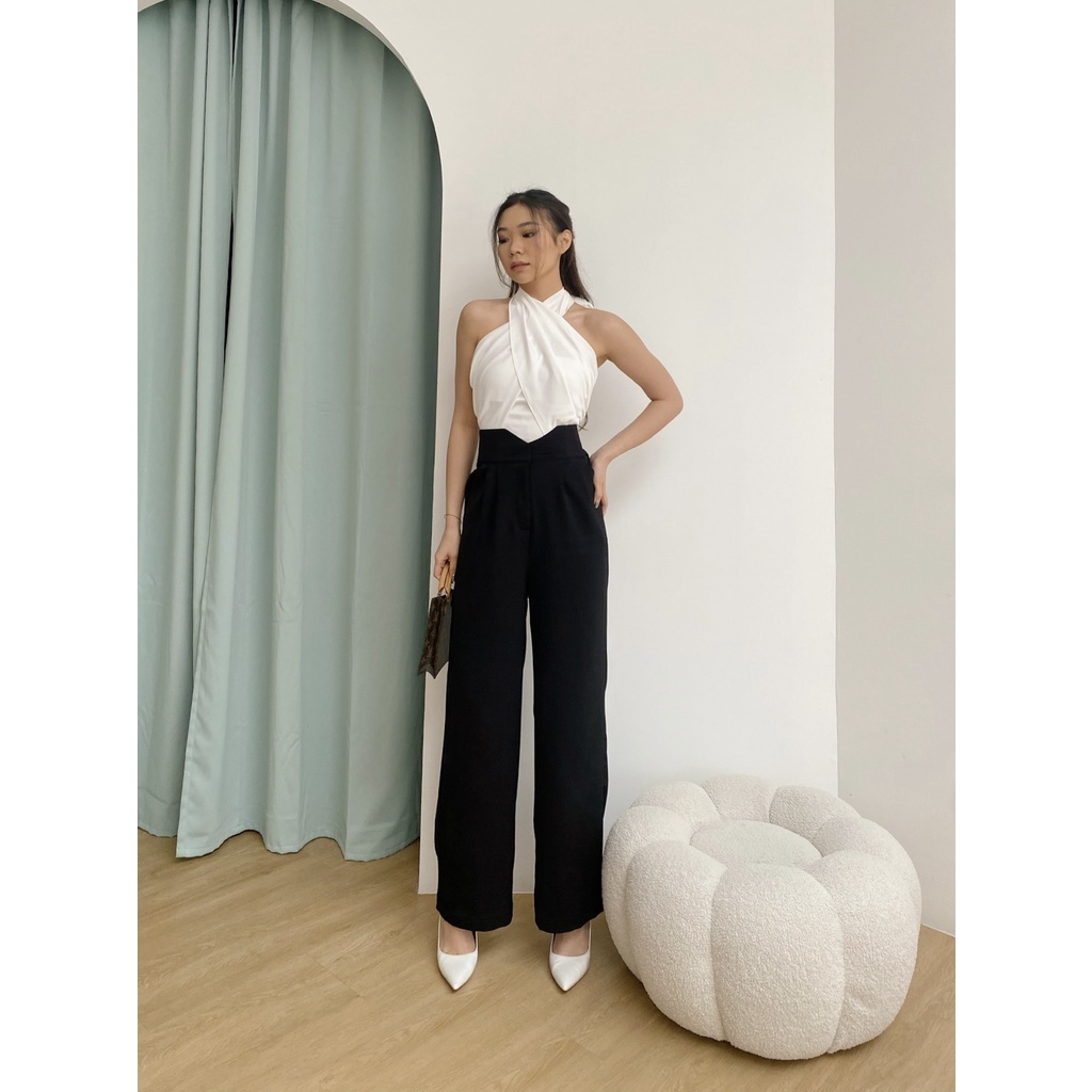 [ Marveile ] Bonie Cutout Cullote / Highwaist Cullote Pants