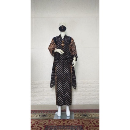 oneset batik/ setelan batik rok panjang wanita muslimah