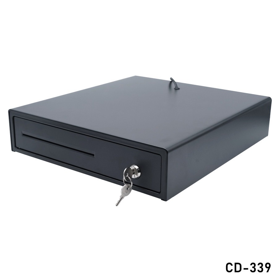 CASH DRAWER SHARKPOS CD339 BOX LACI KASIR MINI 37x33 CD-339 RJ11 5K2C