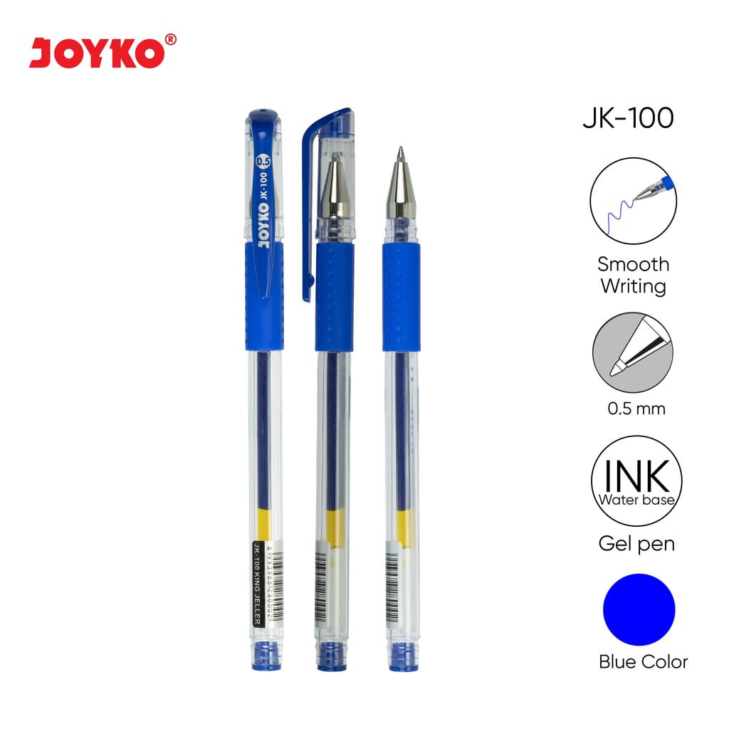 Pulpen JOYKO Gel JK-100 Water Resistant