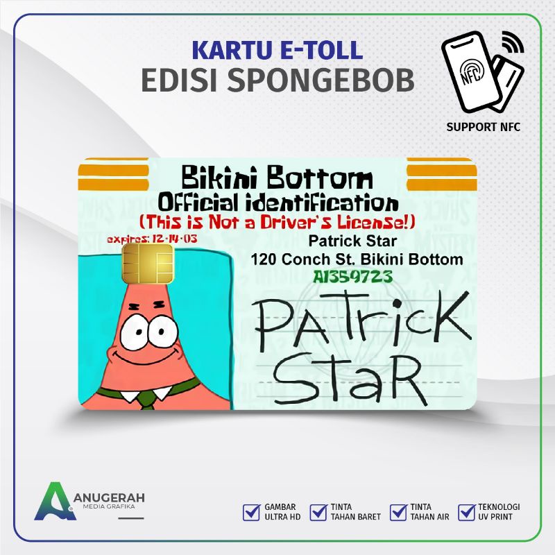 Kartu Flazz BCA Gen 2 E-money Mandiri Driver License