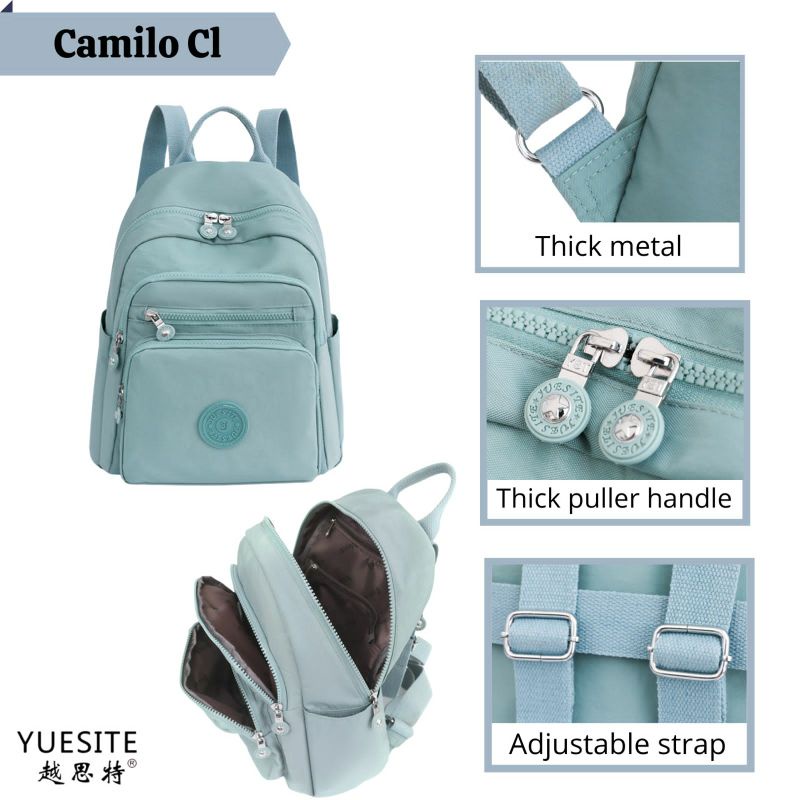 YUESITE CAMILO TAS RANSEL WANITA MEDIUM BACKPACK KOREA STYLE