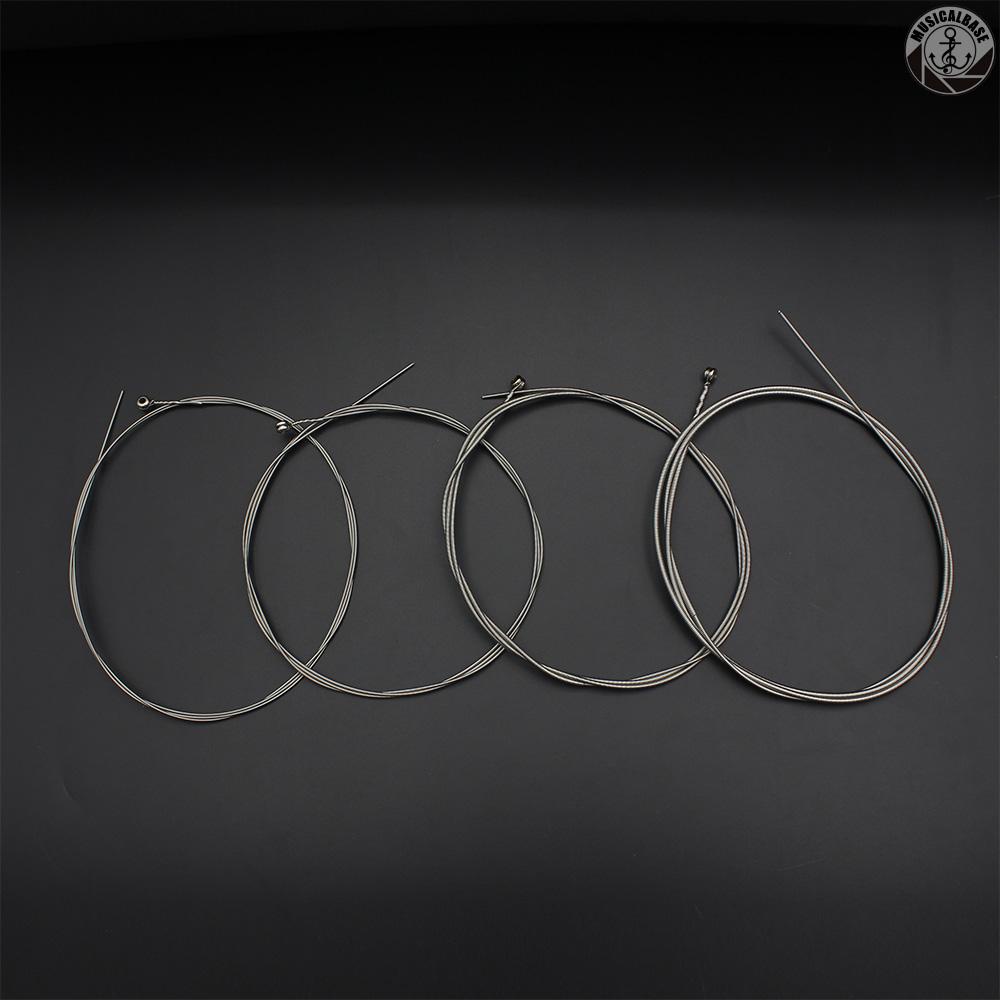 [In Stock] 4pcs Set Senar Bass Elektrik Aksesori Baja Berlapis Nikel.045-.090