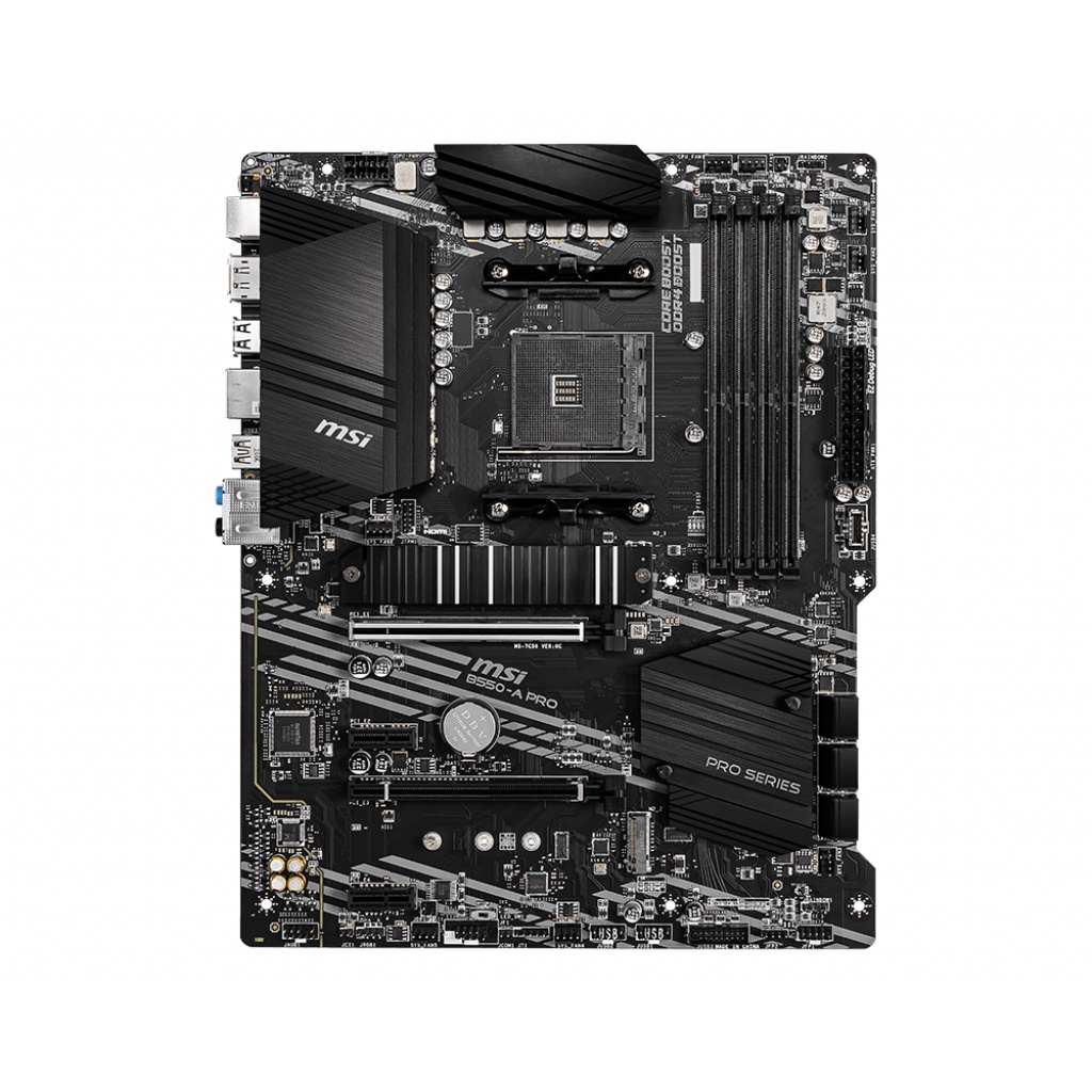 MSI B550-A PRO (AMD AM4, B550, DDR4) - Motherboard